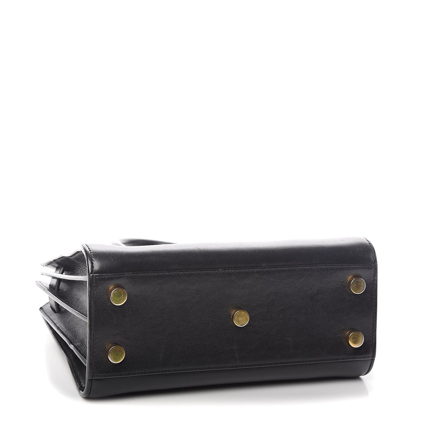 Calfskin Nano Sac De Jour Black