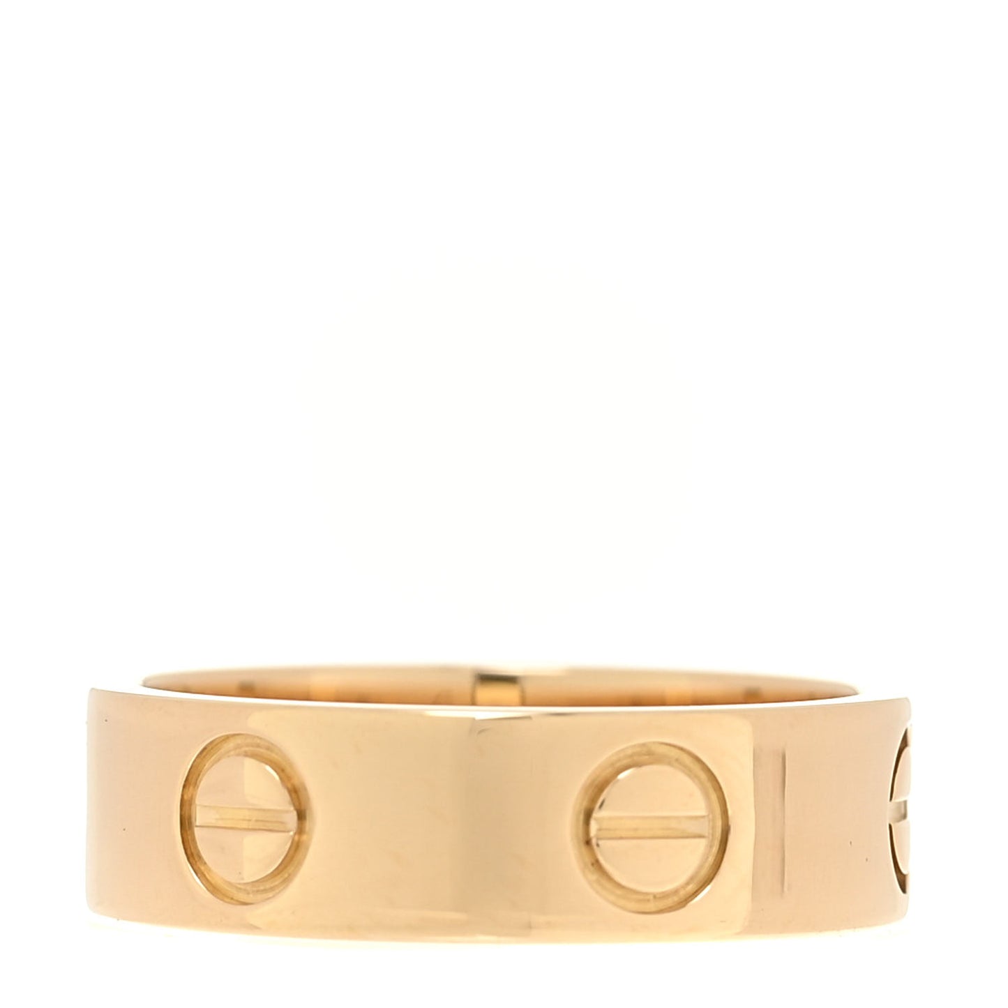 18K Yellow Gold 5.5mm LOVE Ring 53 6.25