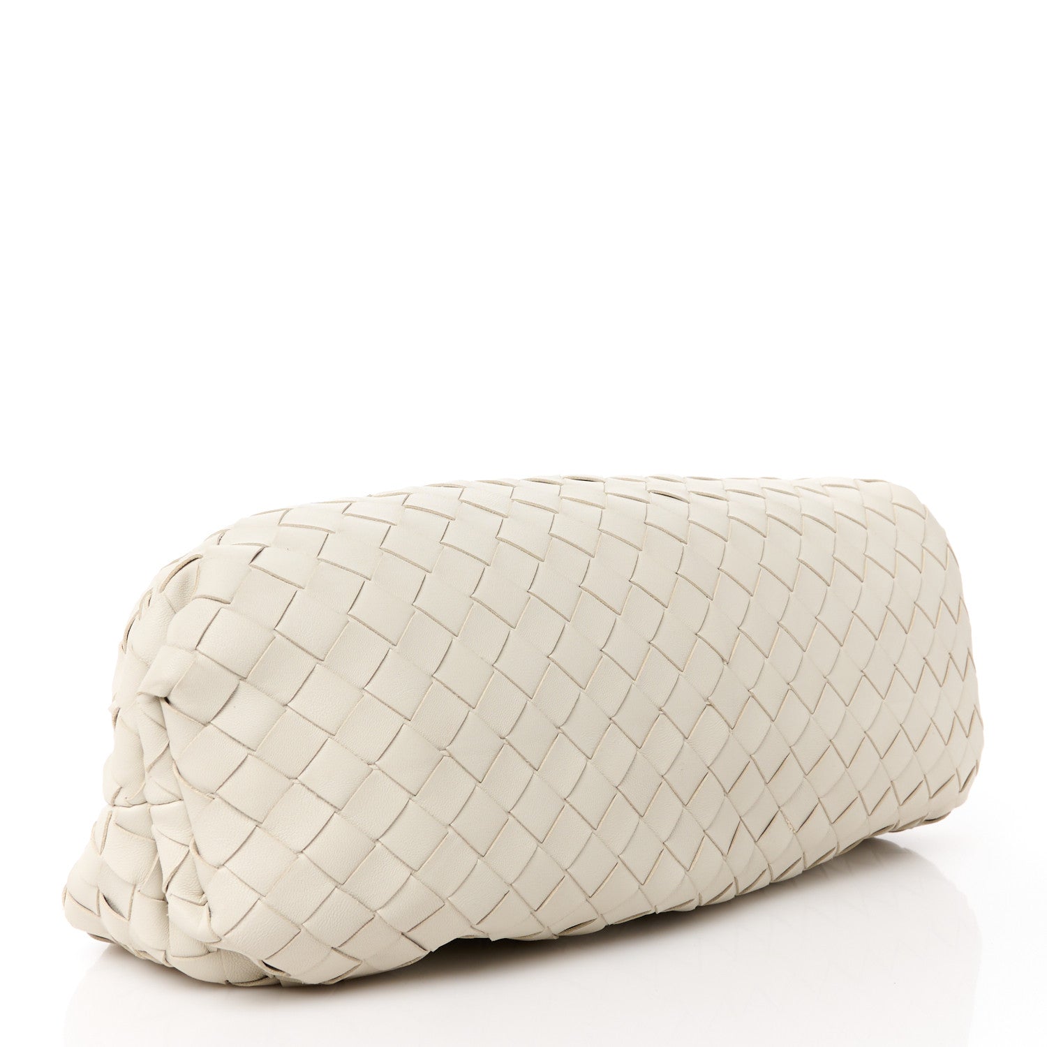 Bottega Veneta Nappa Maxi Intrecciato The Pouch Oversized Clutch Plaster 4 of 11
