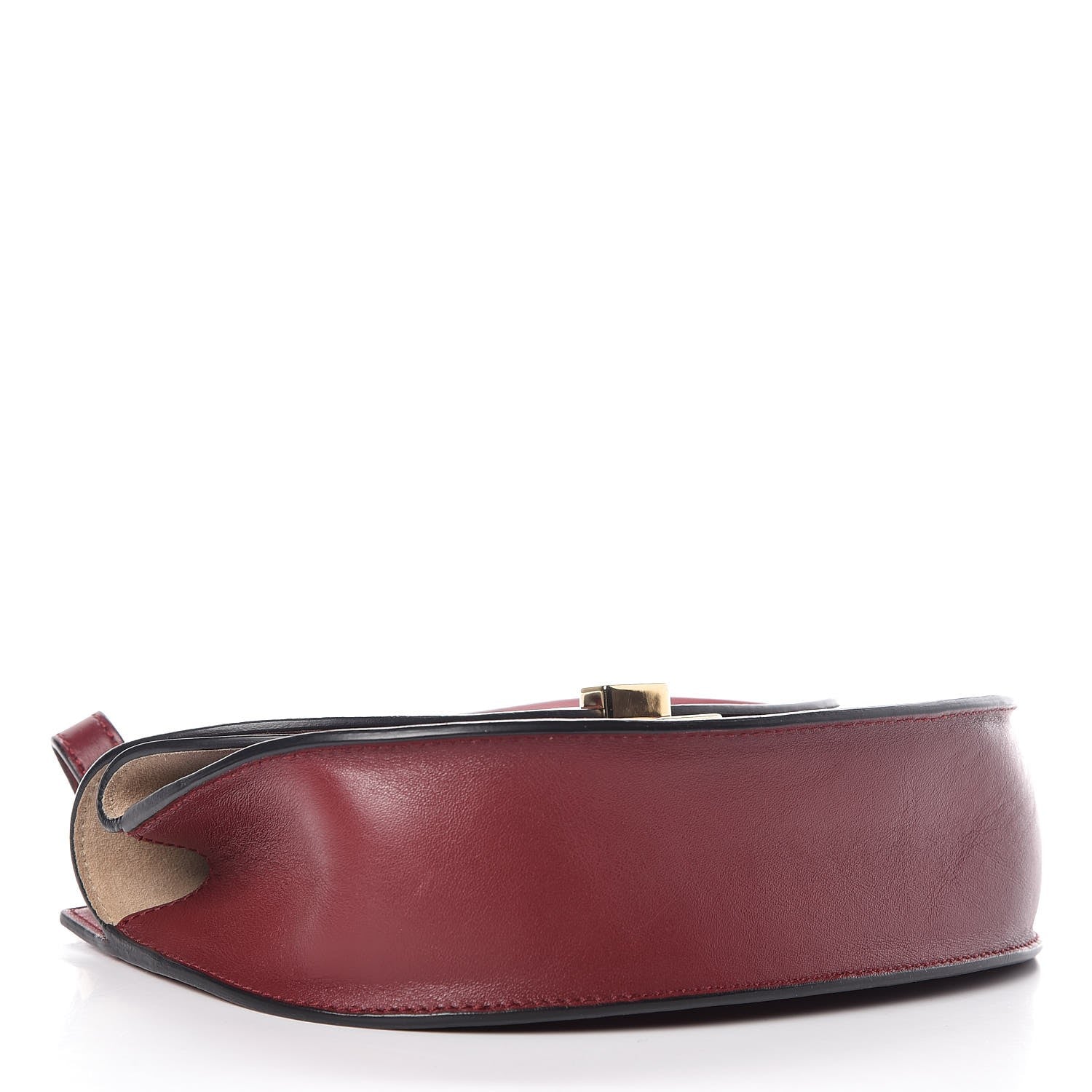 Chloe Calfskin Mini Georgia Crossbody Bag Bordeaux 4 of 10