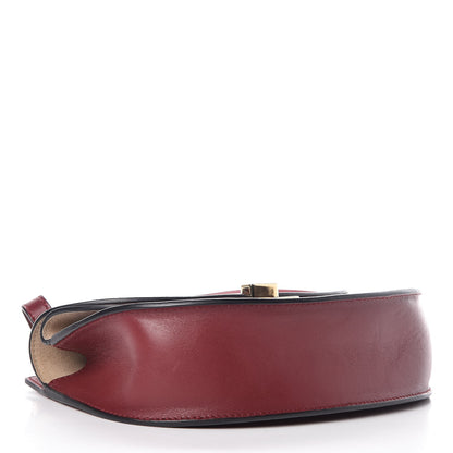 Chloe Calfskin Mini Georgia Crossbody Bag Bordeaux 4 of 10