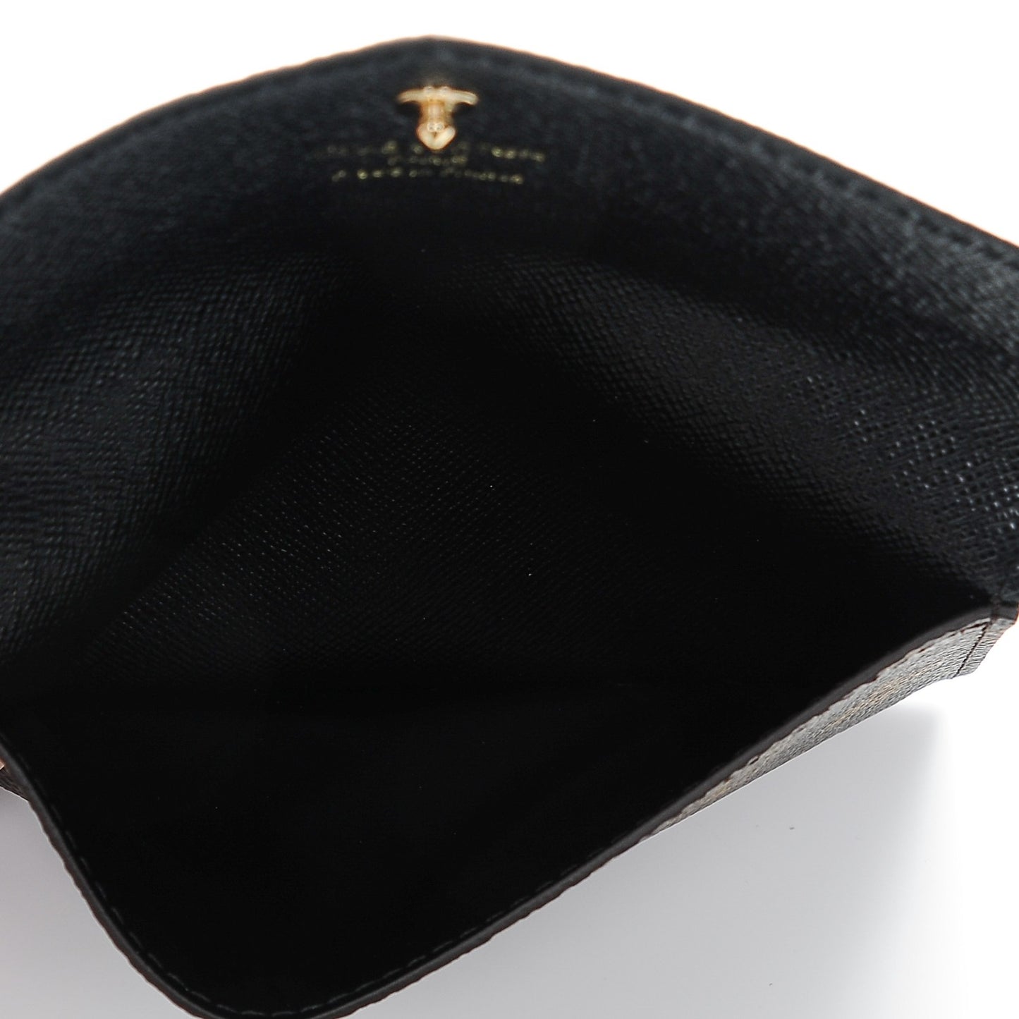 Monogram Daily Organizer Envelope Insert Black