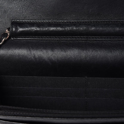 Chanel Caviar Sevruga Wallet On Chain WOC Black 12 of 22