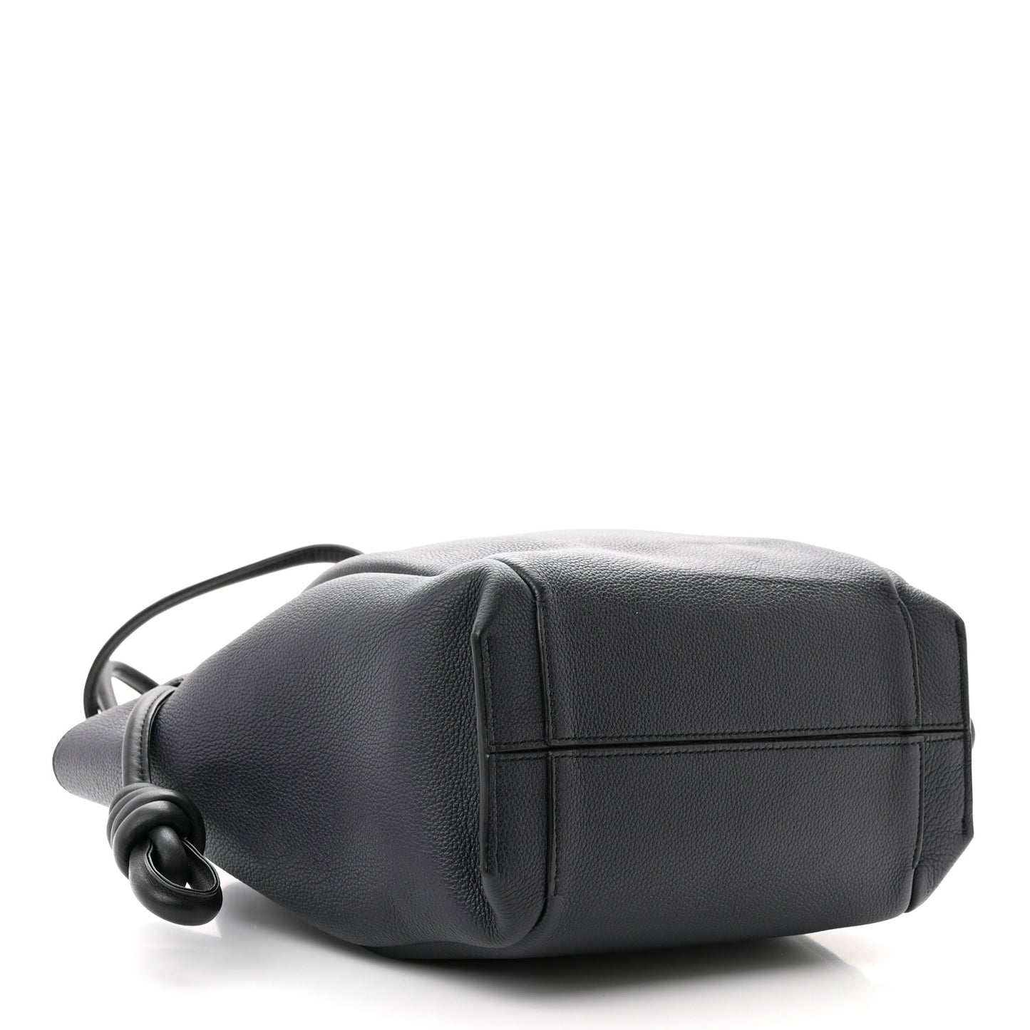 Calfskin Small Flamenco Knot Bag Midnight
