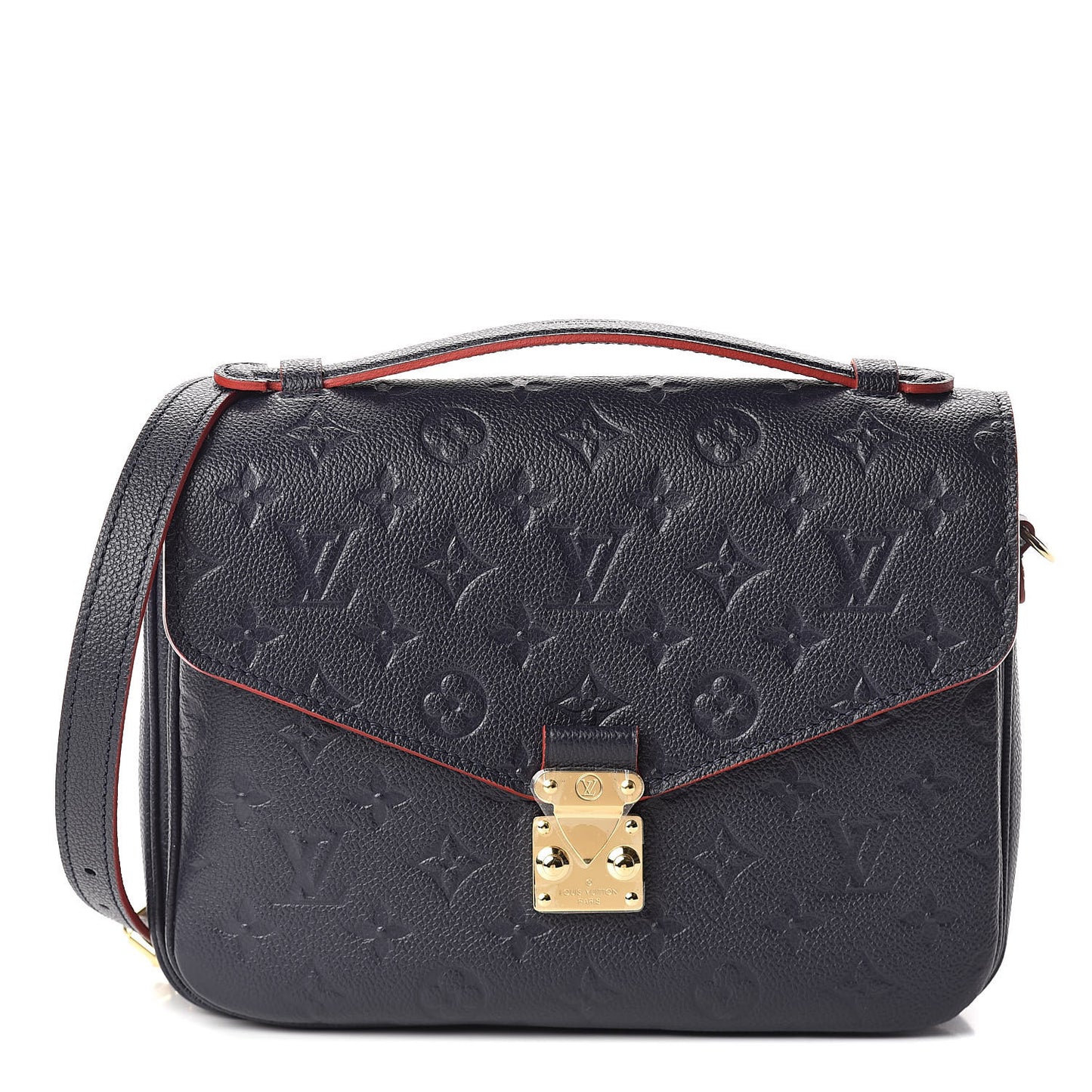 Empreinte Pochette Metis Marine Rouge