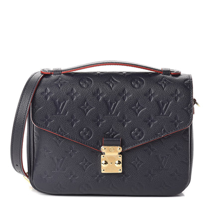 Louis Vuitton Empreinte Pochette Metis Marine Rouge 1 of 8