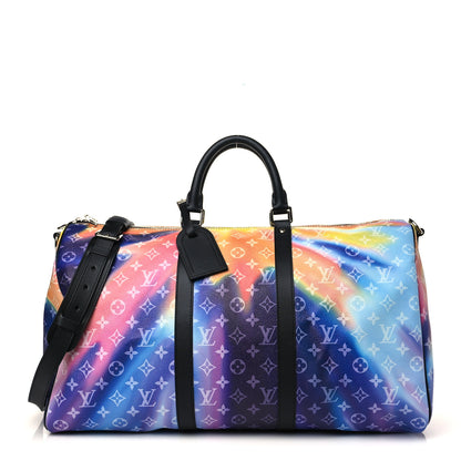 Louis Vuitton Monogram Sunset Keepall Bandouliere 50 Multicolor 1 of 6