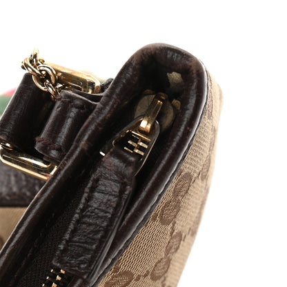 Gucci Monogram Web Jolicoeur Charms Messenger Dark Brown 11 of 11
