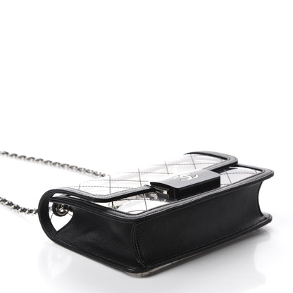Chanel PVC Lambskin Quilted Beauty Lock Flap Black 4 of 11