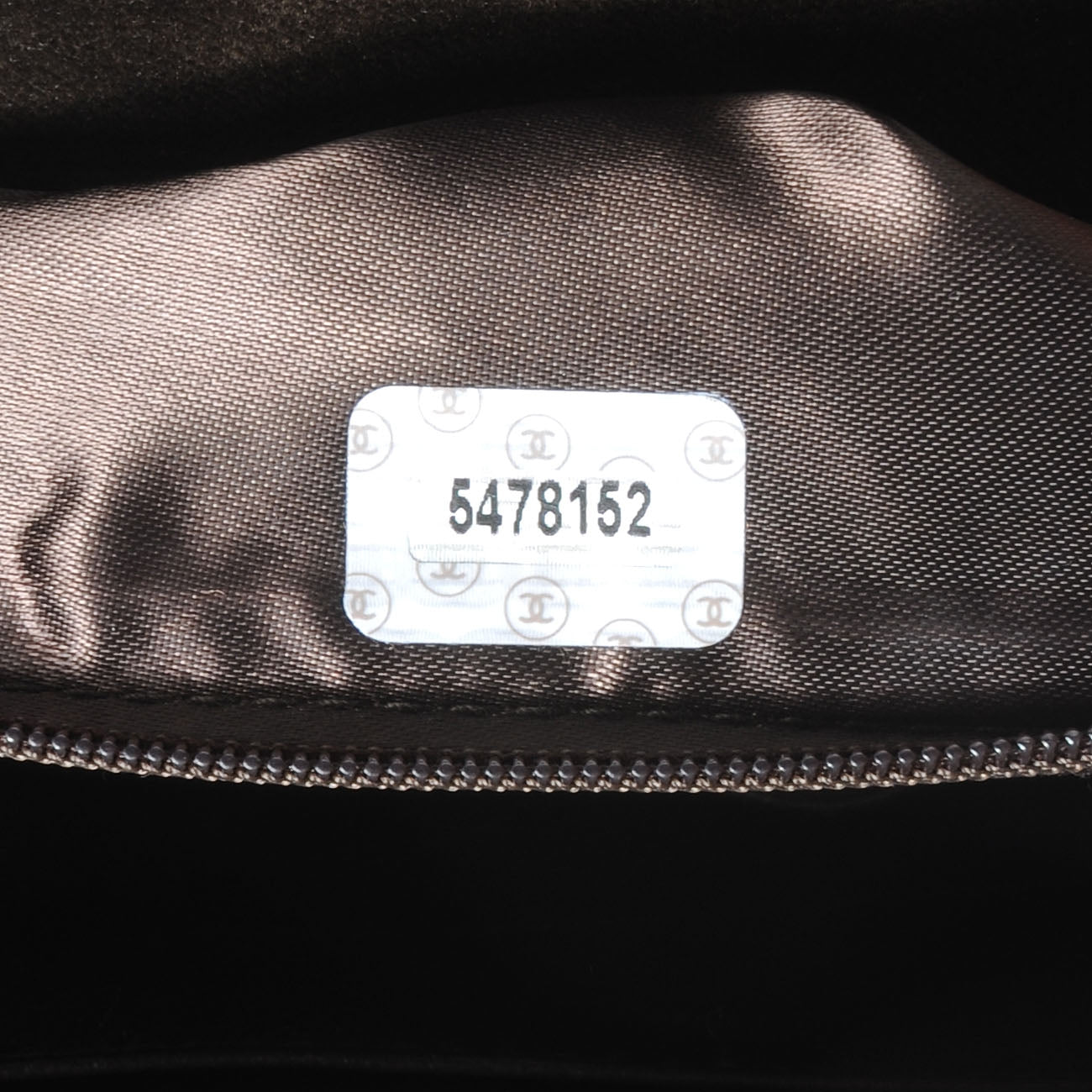 Chanel Velvet CC Framed Evening Bag Brown 7 of 8