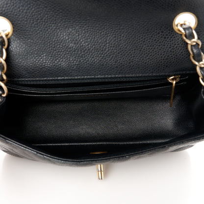 Chanel Caviar Quilted Mini Rectangular Flap Black 5 of 12