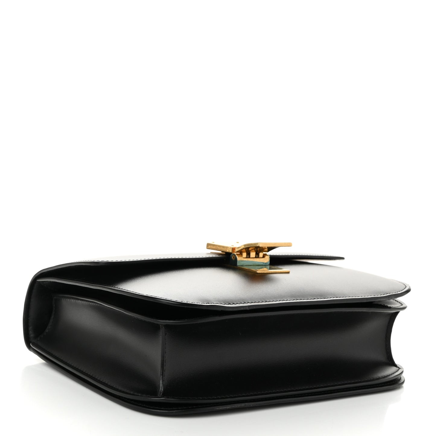 Box Calfskin Medium Classic Box Flap Black