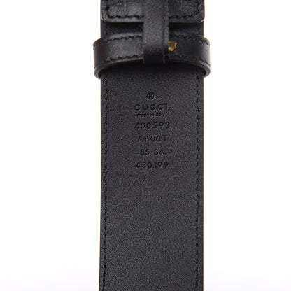 Gucci Calfskin Double G 40mm Belt 85 34 Black 6 of 6