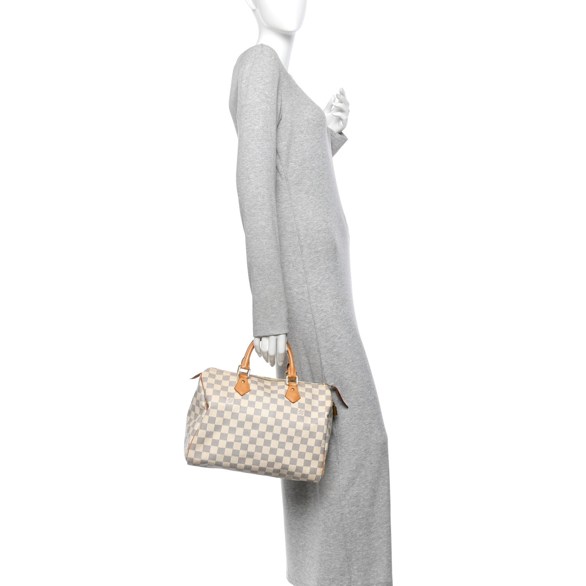 Louis Vuitton Damier Azur Speedy 30 2 of 10