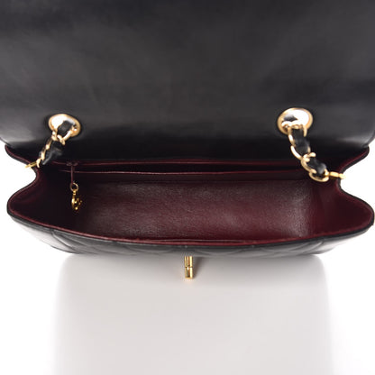 Chanel Lambskin Quilted Small Single Flap Black 5 of 15