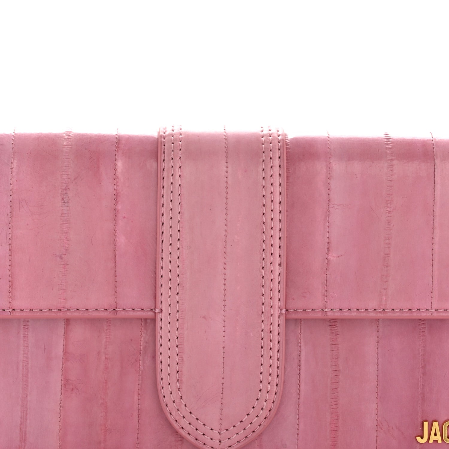 Jacquemus Eelskin Le Bambino Long Flap Pink 7 of 12