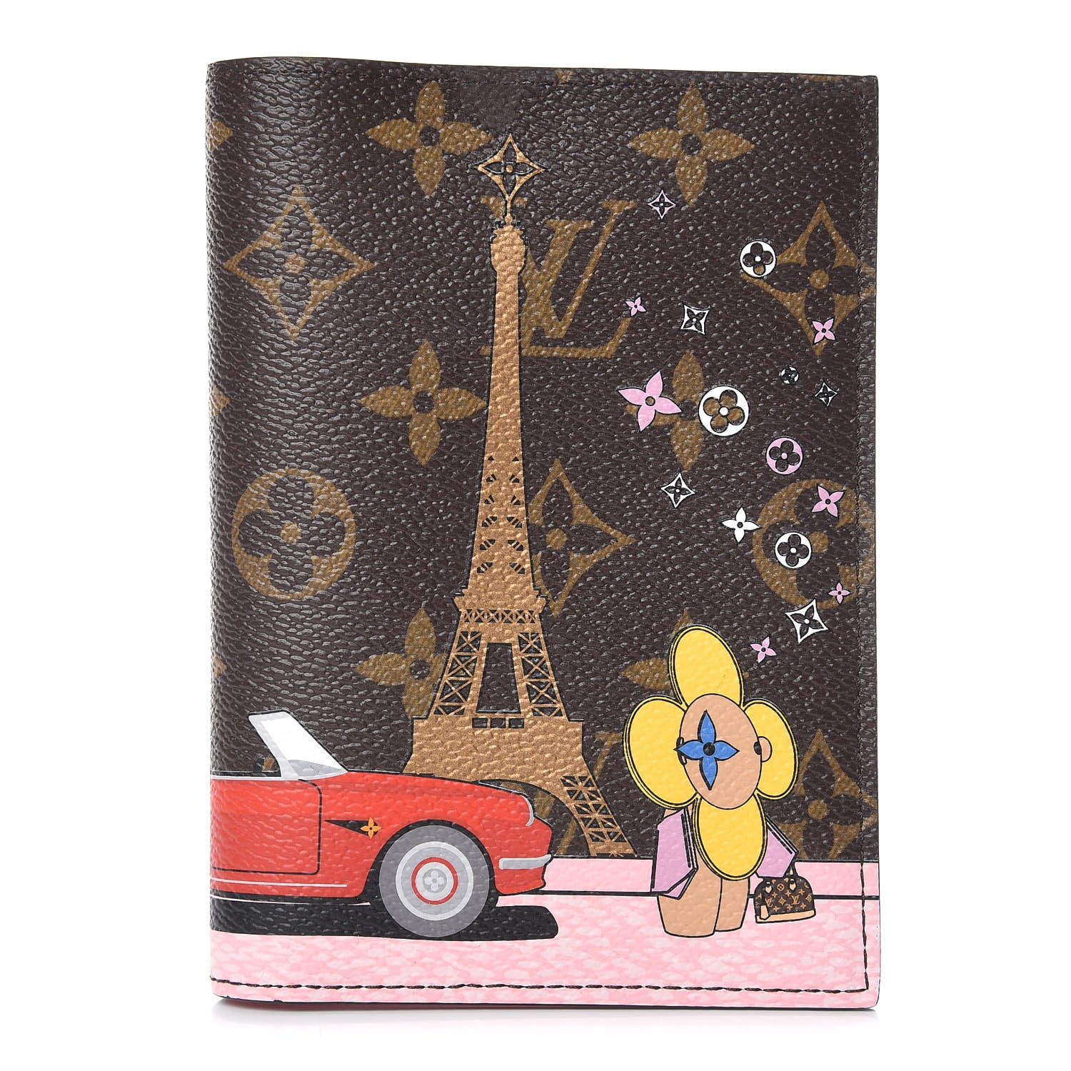 Louis Vuitton Monogram 2019 Christmas Animation Passport Cover Rouge 1 of 7