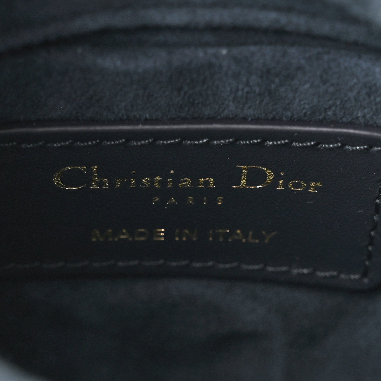 Christian Dior Calfskin Micro Dior Vibe Bucket Blue 6 of 9