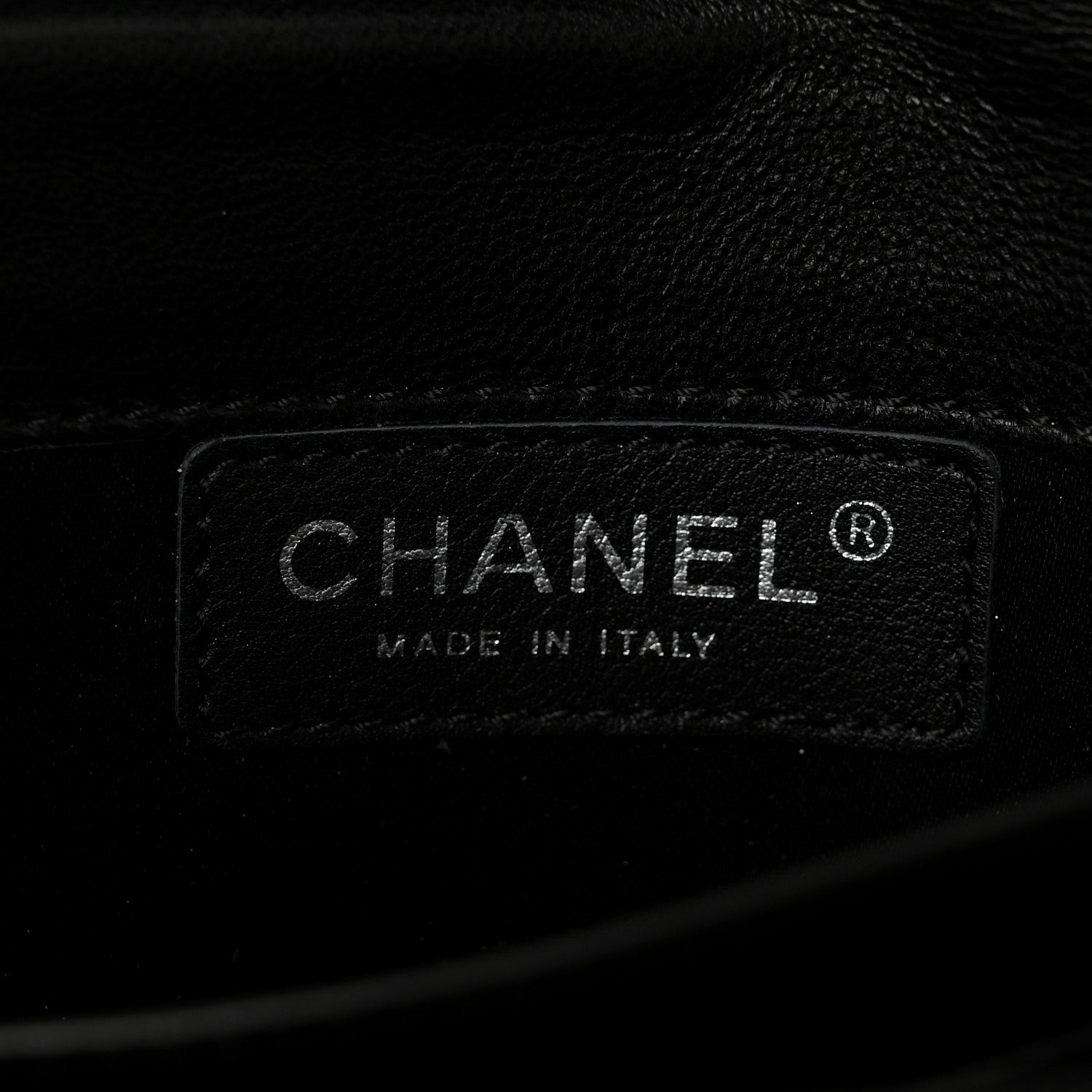 Chanel Lambskin Quilted East West Flap Clutch  Black 5 of 9