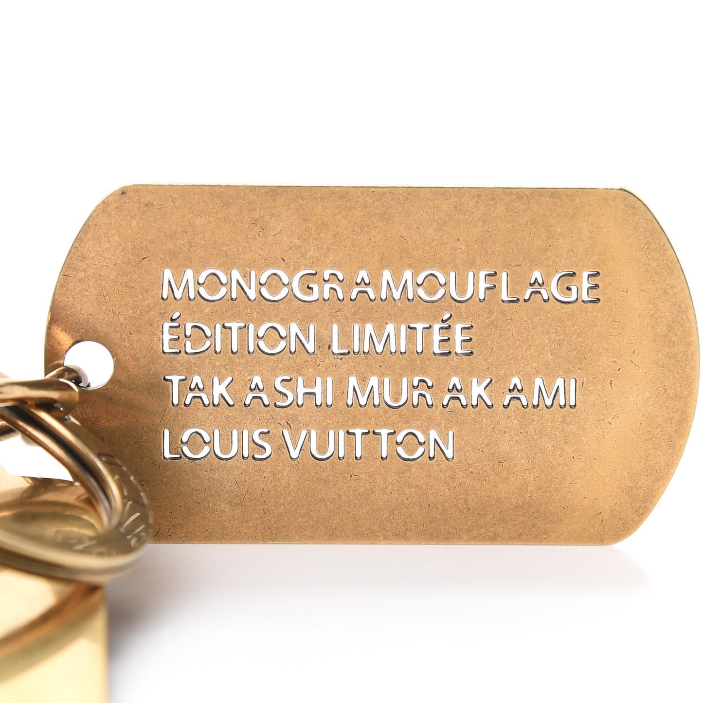 Monogramouflage Bag Charm Kaki