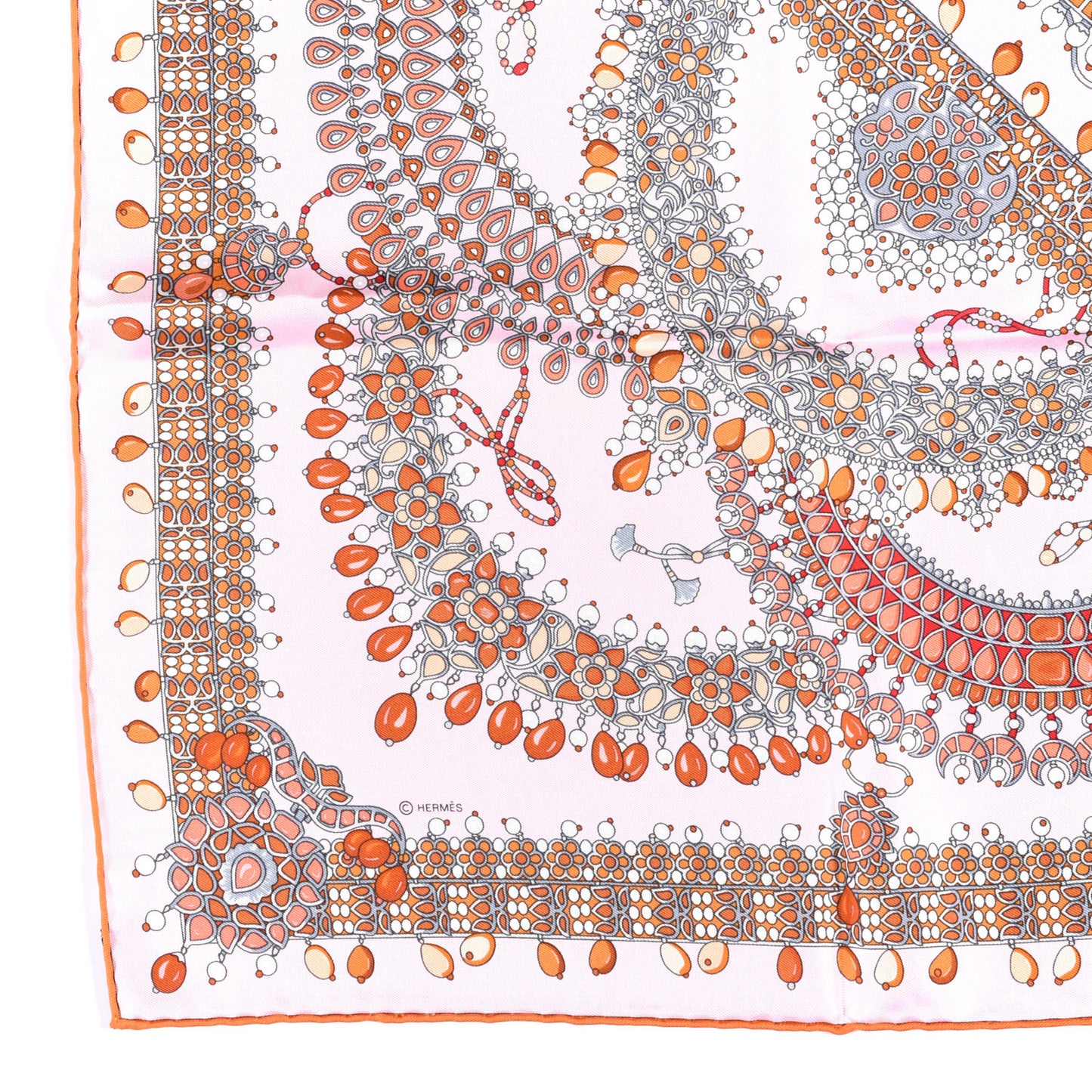 Silk Parures Des Maharajas Scarf 90