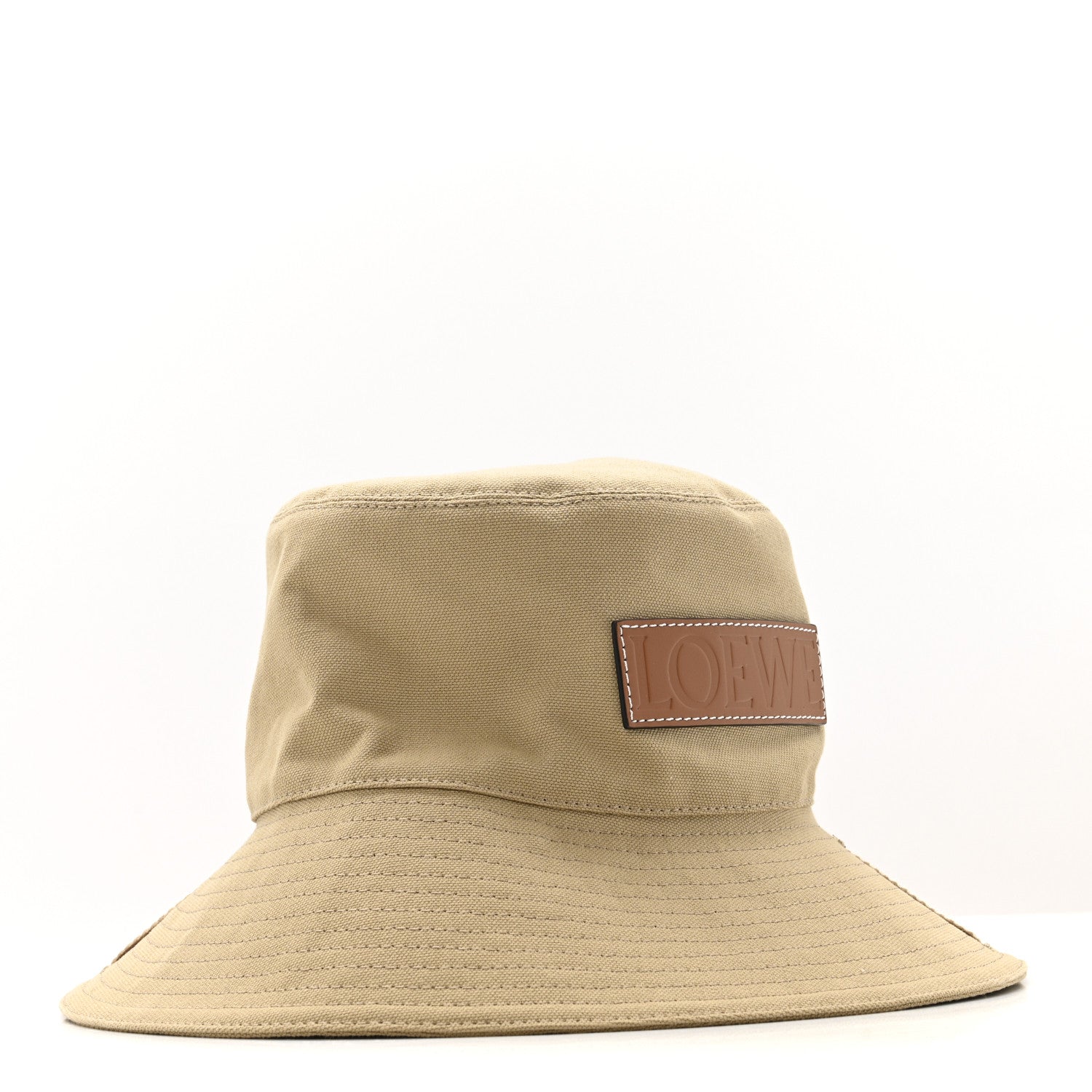 Loewe Canvas Fisherman Bucket Hat 60 Sand 3 of 9