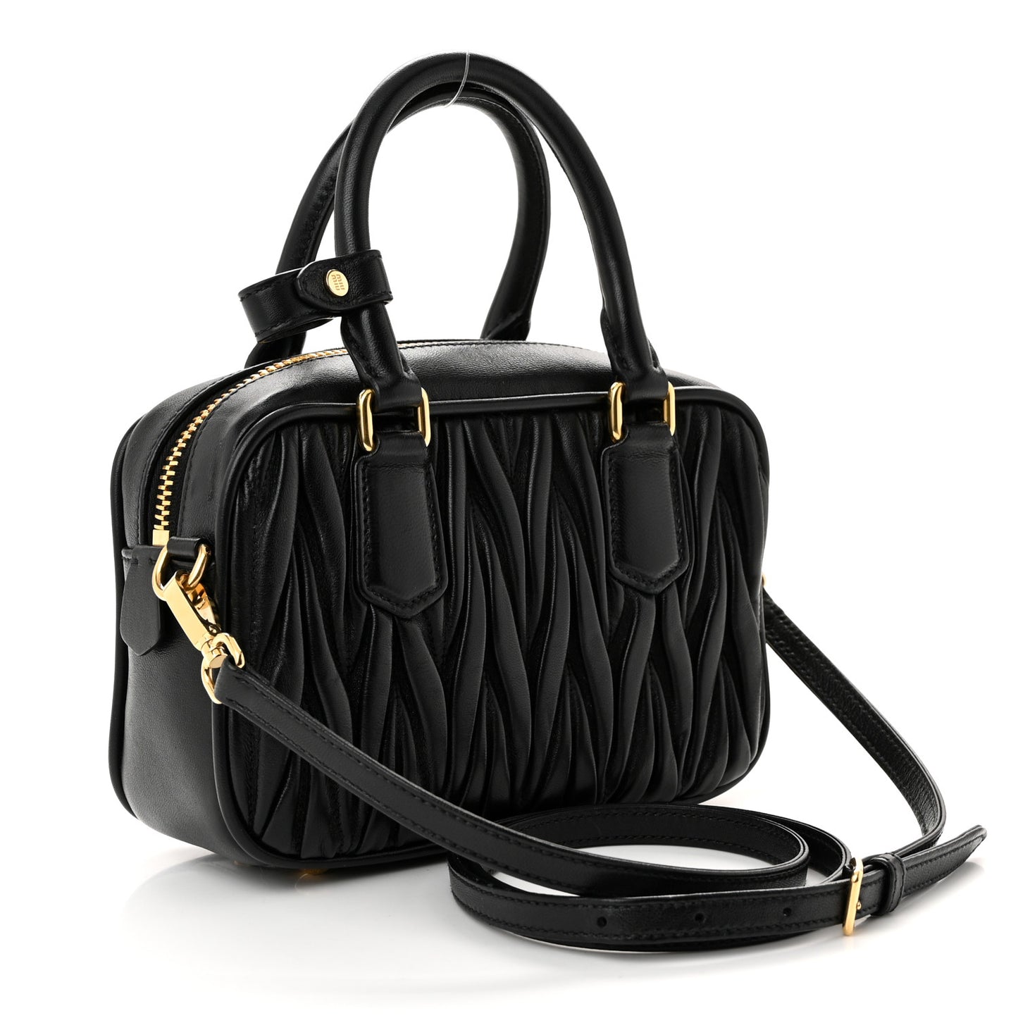 Nappa Matelasse Small Arcadie Black