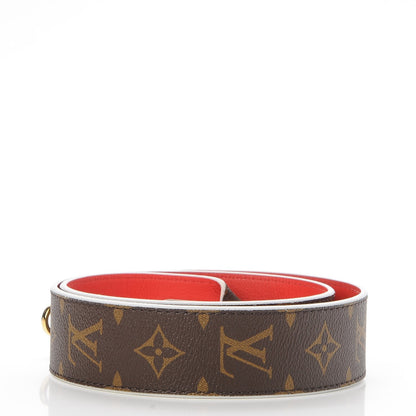 Louis Vuitton Monogram Bandouliere Shoulder Strap Red 2 of 5