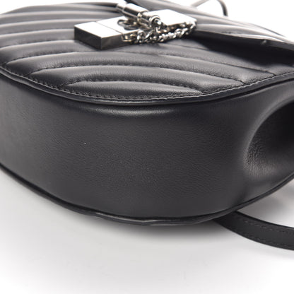 Chloe Calfskin Quilted Mini Drew Bijou Shoulder Bag Black 8 of 8