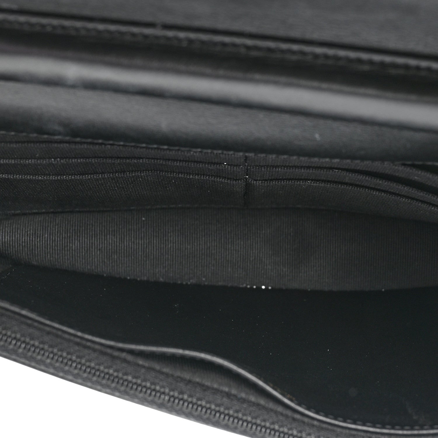 Chanel Caviar Quilted Boy Wallet On Chain WOC Black 6 of 14