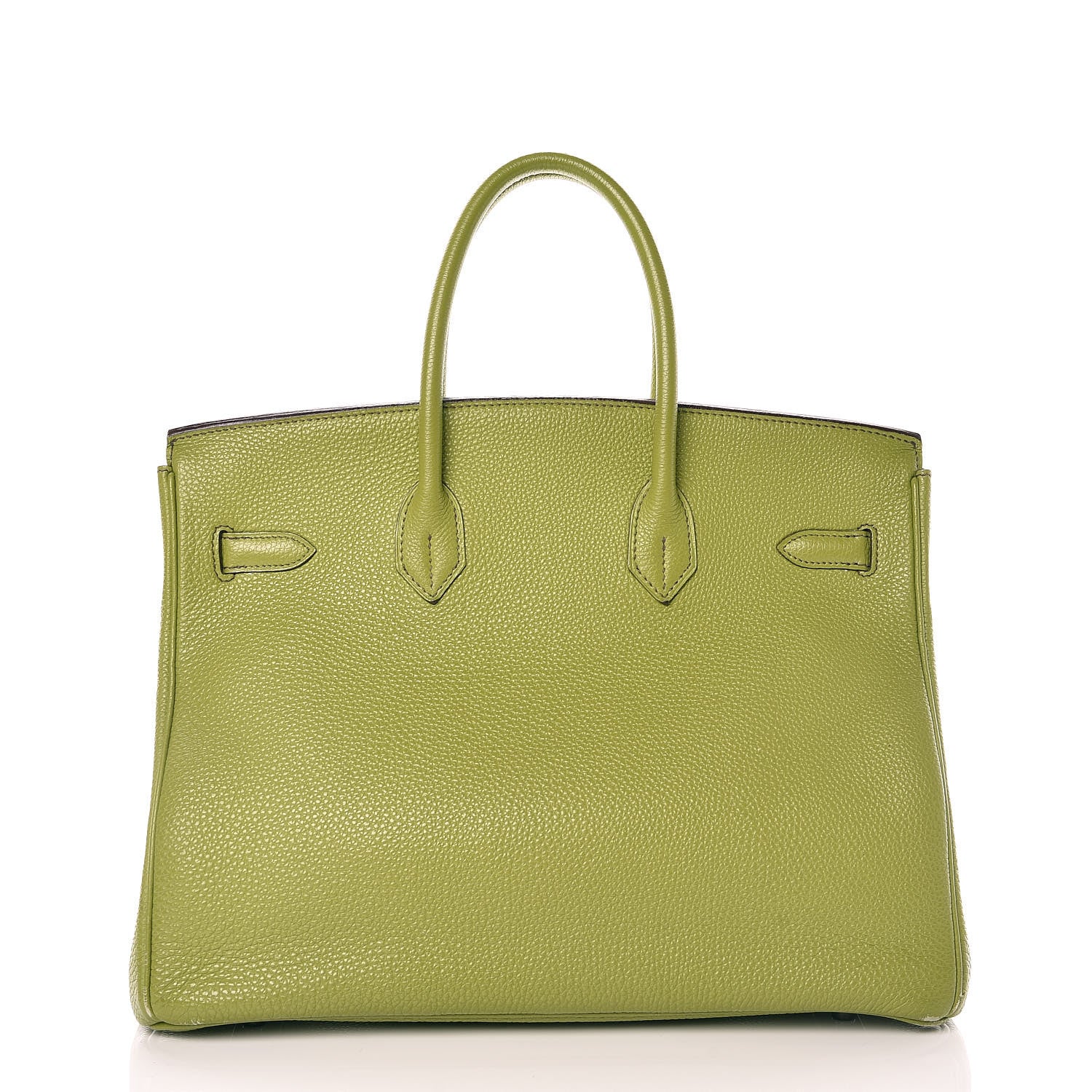 Hermes Togo Birkin 35 Vert Anis 4 of 37