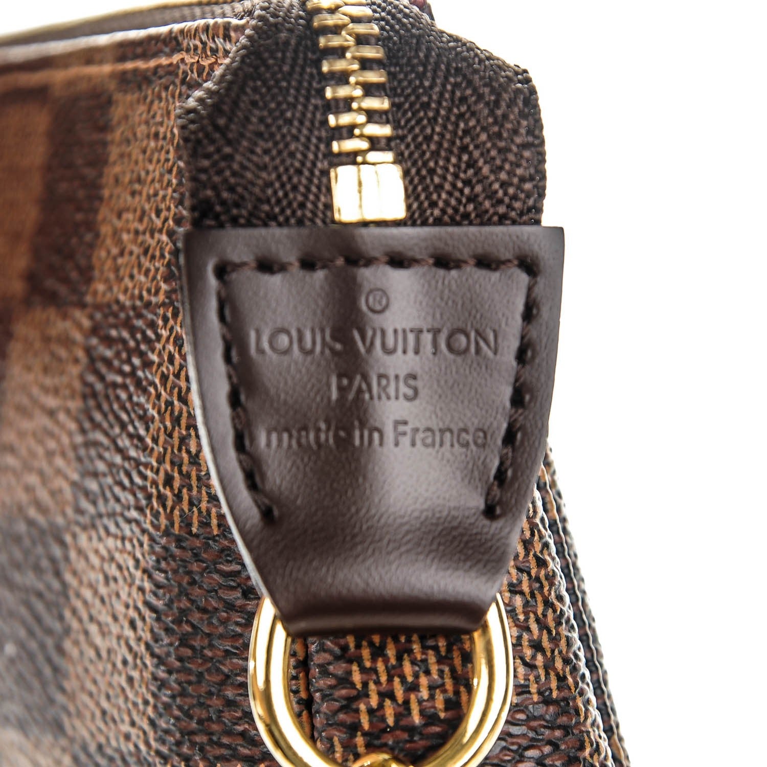 Louis Vuitton Damier Ebene Mini Pochette Accessories 7 of 7