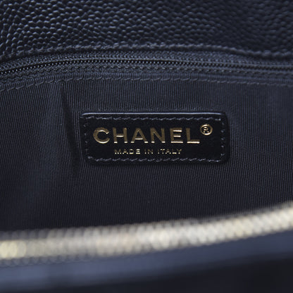 Chanel Caviar Quilted Grand Shopping Tote GST Black 6 of 11