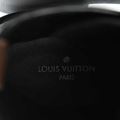 Louis Vuitton Glazed Calfskin Midtown Ankle Boots 37 Black 8 of 9