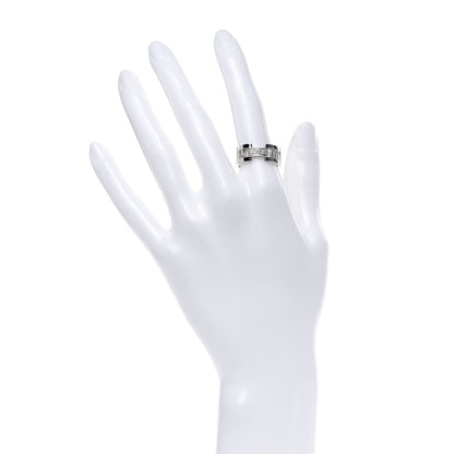 Tiffany 18K White Gold Diamond Open Atlas Ring 55 7.25 2 of 6