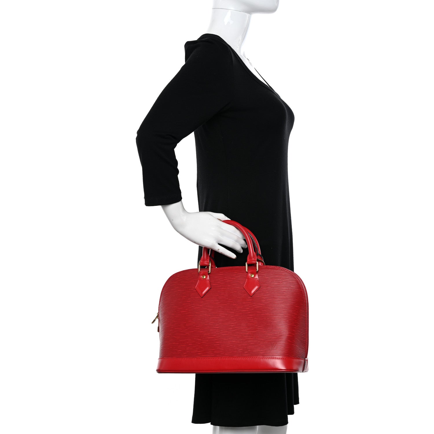 Louis Vuitton Epi Alma PM Carmine 2 of 11