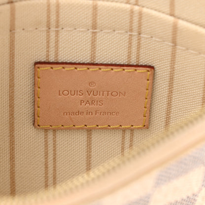 Louis Vuitton Damier Azur Neverfull PM Pochette 6 of 9
