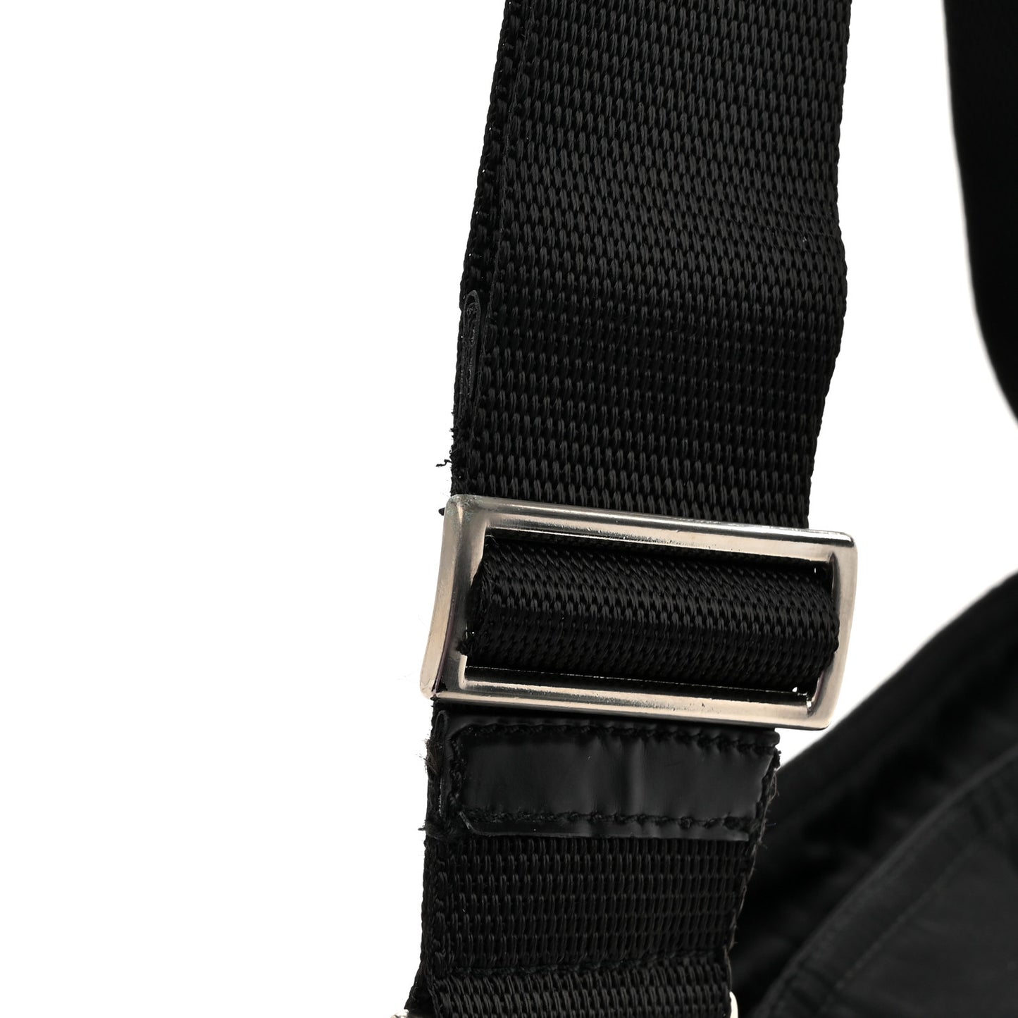 Nylon Crossbody Bag Black