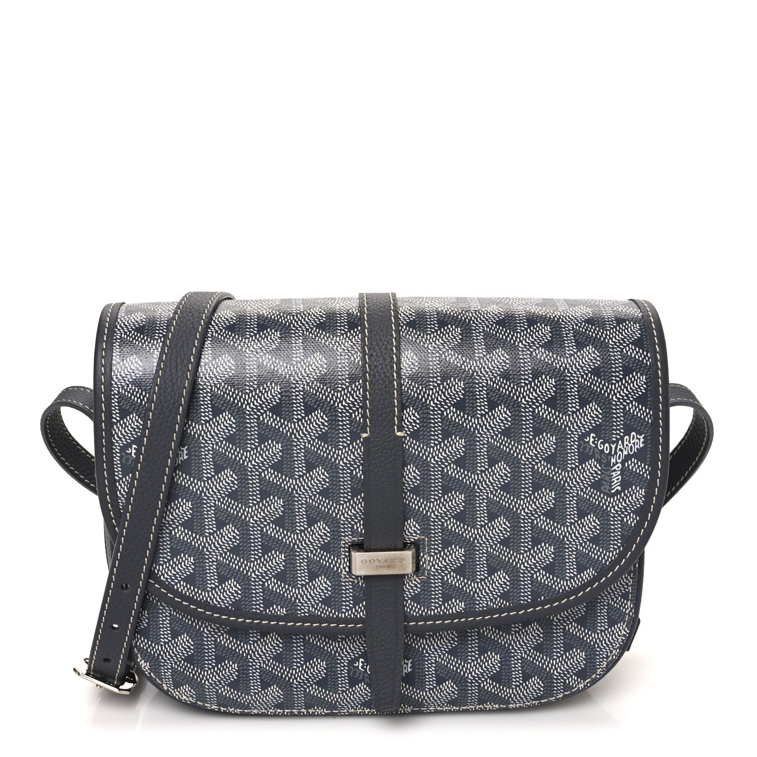 Goyard Goyardine Belvedere II PM Messenger Bag Gray 1 of 9