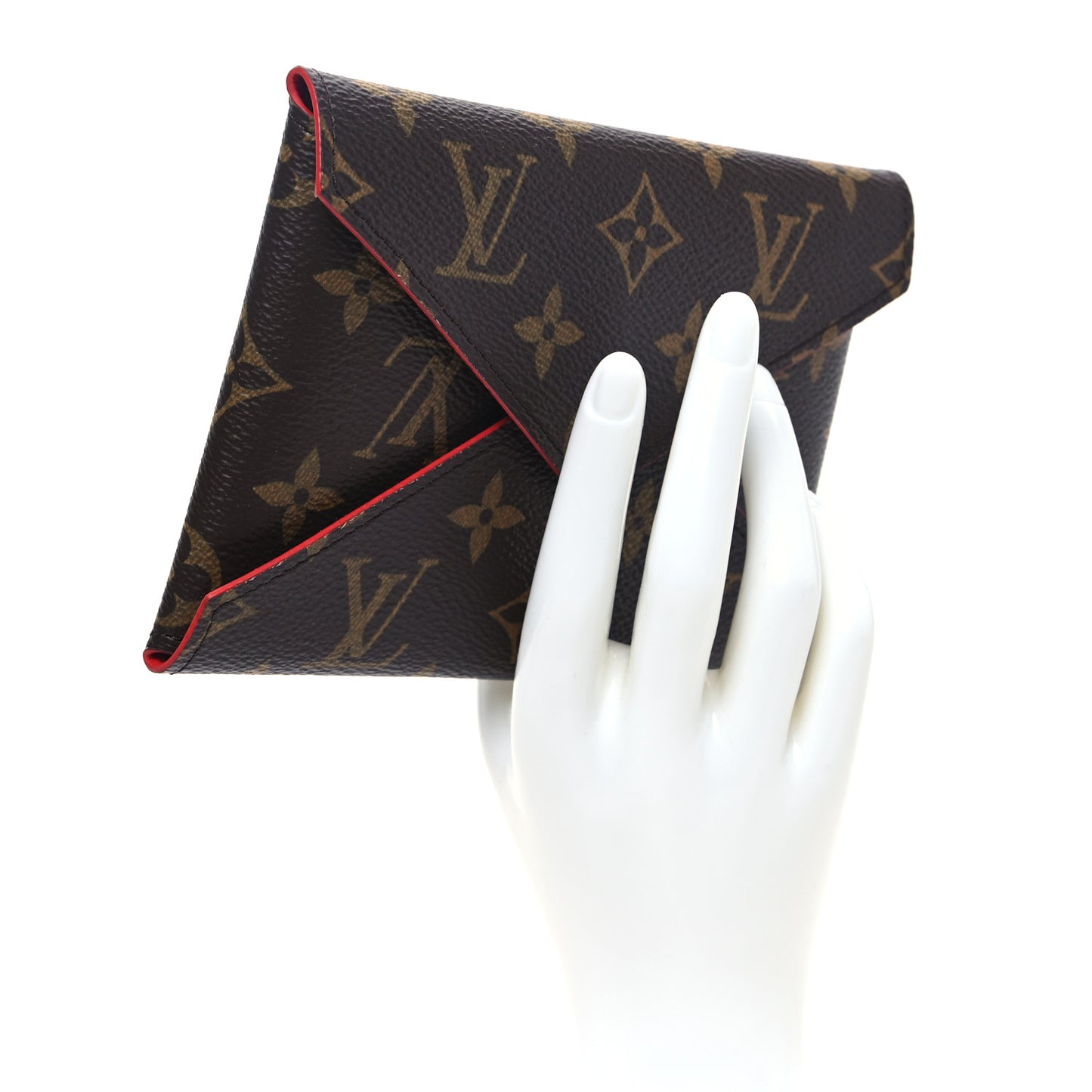 Monogram Medium Kirigami Pochette Insert Coquelicot