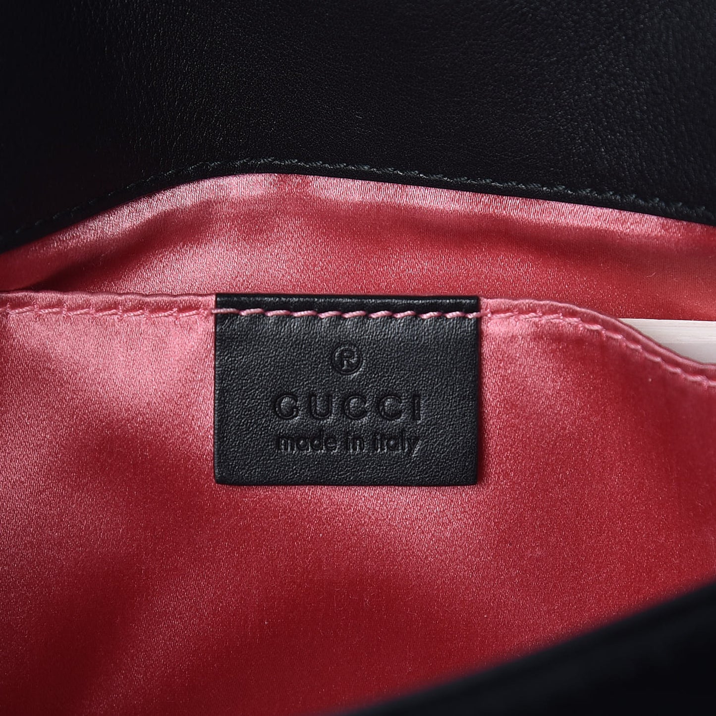 Velvet Matelasse Mini GG Marmont Shoulder Bag Black