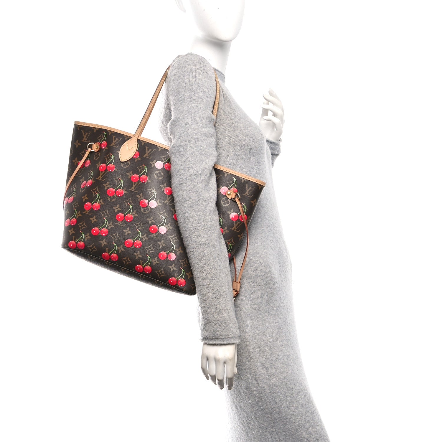 Louis Vuitton LV X TM Monogram Cerises Neverfull MM 2 of 11