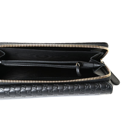 Gucci Soft Microguccissima Continental Zip Wallet Black 5 of 5