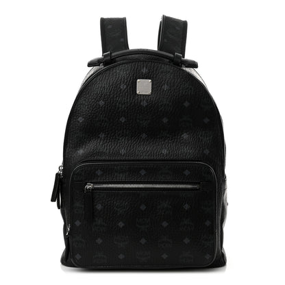 MCM Visetos Medium Stark Backpack Black 1 of 12