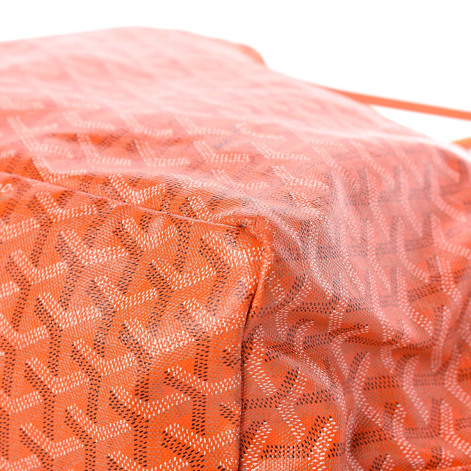 Goyard Goyardine Saint Louis GM Orange 12 of 17