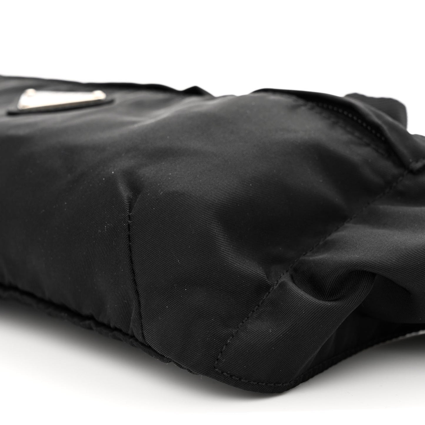 Tessuto Nylon Montagna Belt Bag Black