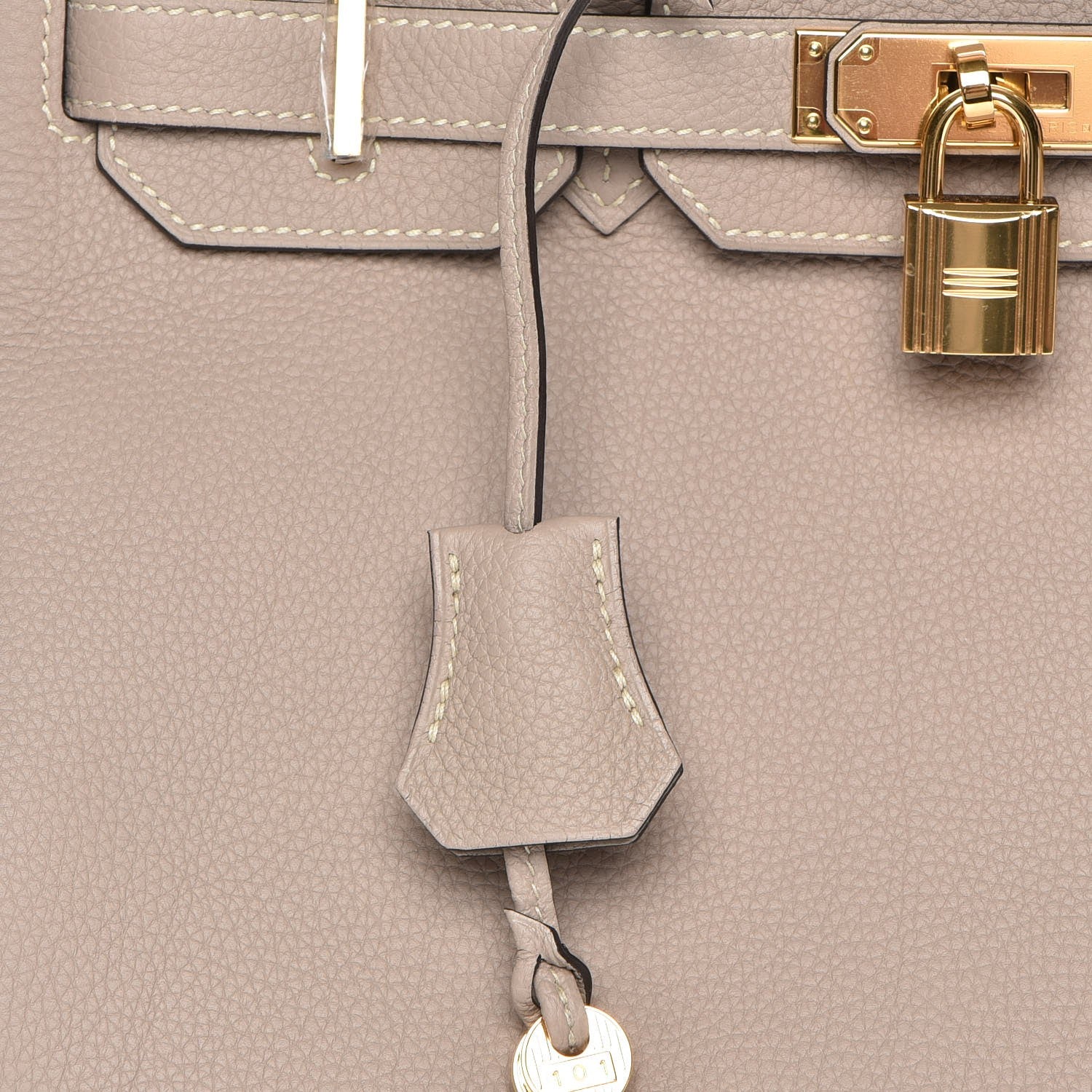 Hermes Togo Birkin 30 Gris Tourterelle 9 of 31