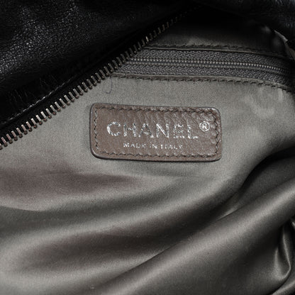 Chanel Lambskin Large Rock and Chain Hobo Black 6 of 8