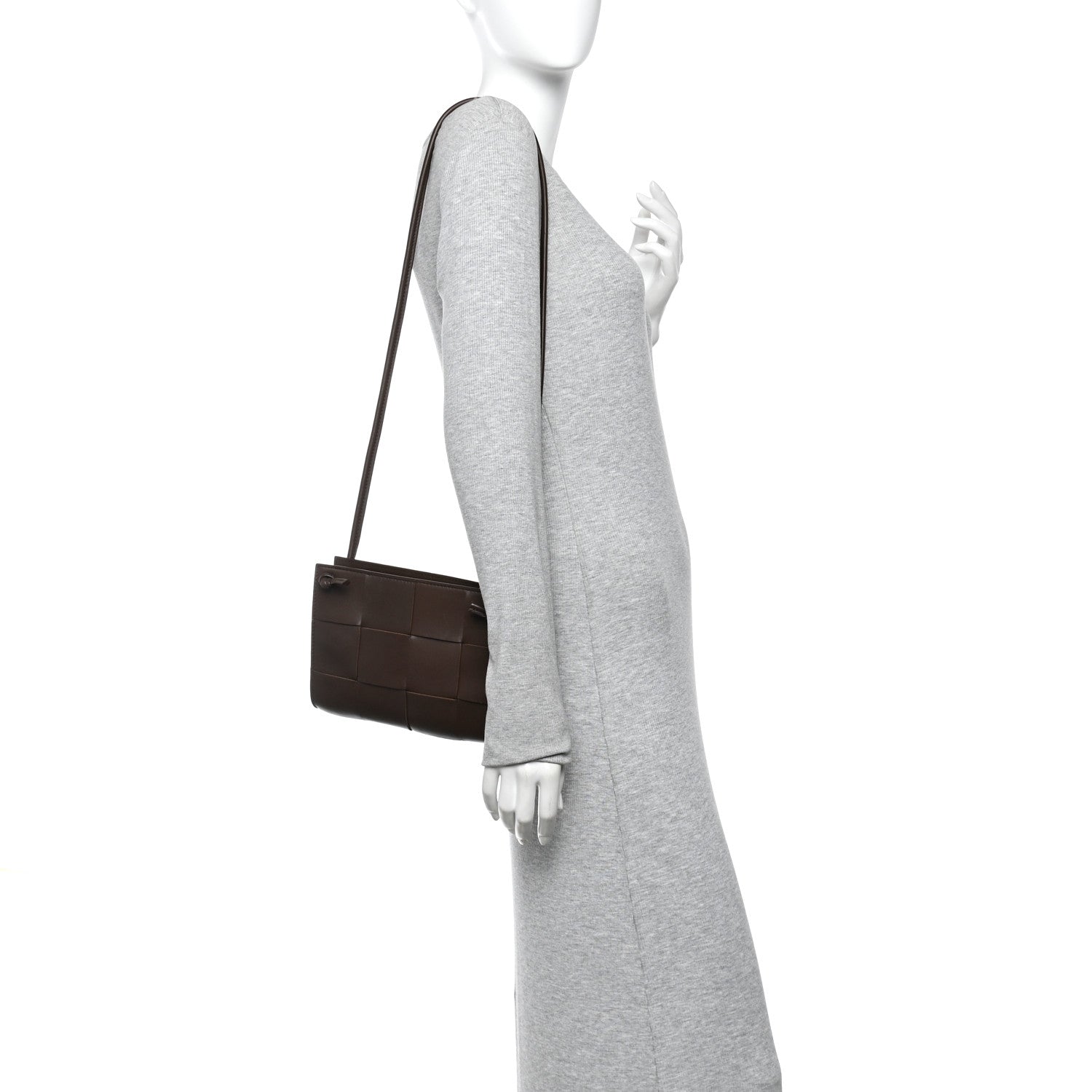 Bottega Veneta Lambskin Maxi Intrecciato Mini Cassette Crossbody