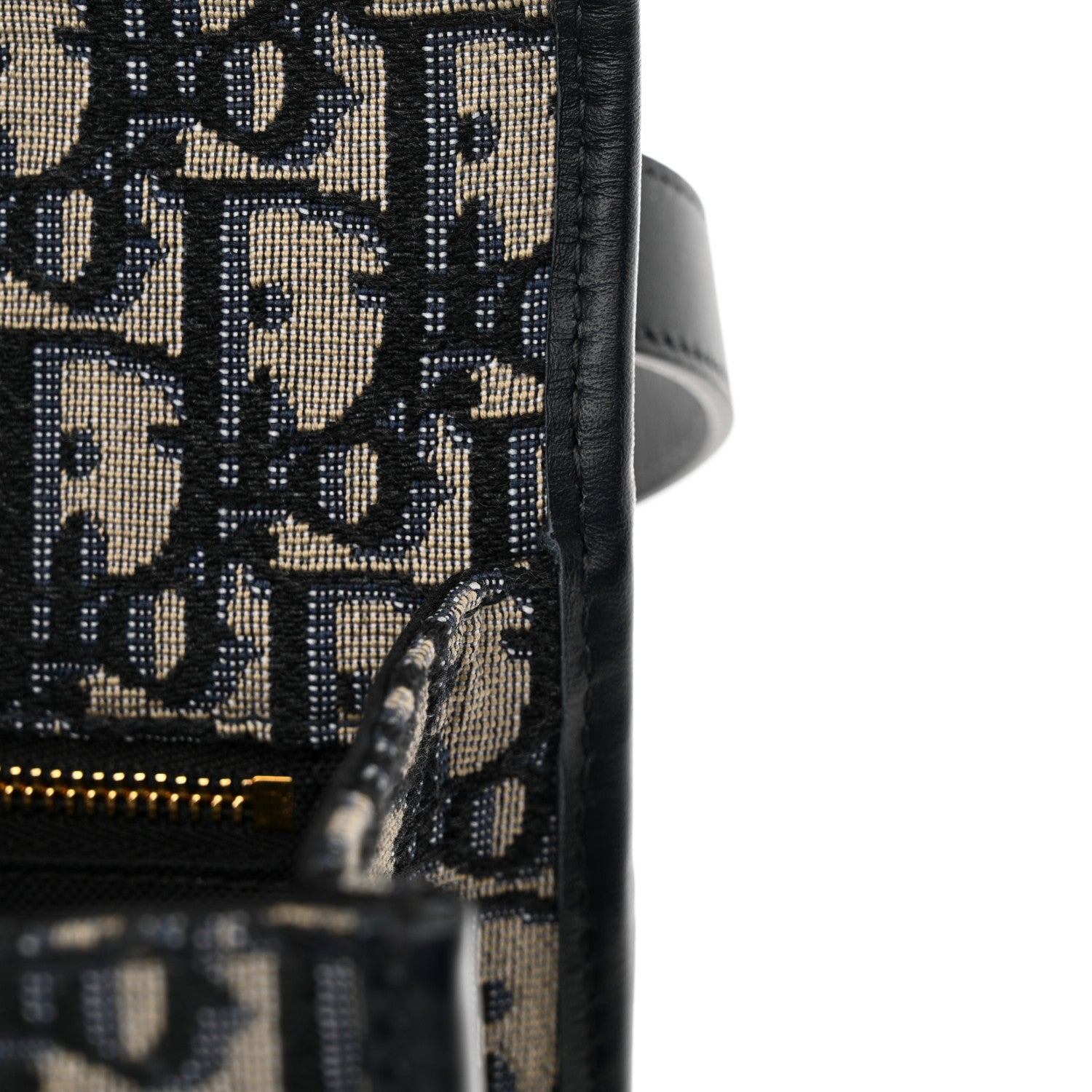 Christian Dior Oblique 30 Montaigne Flap Bag Blue 10 of 12